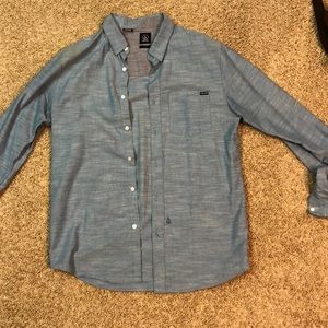 Volcom long sleeve button down